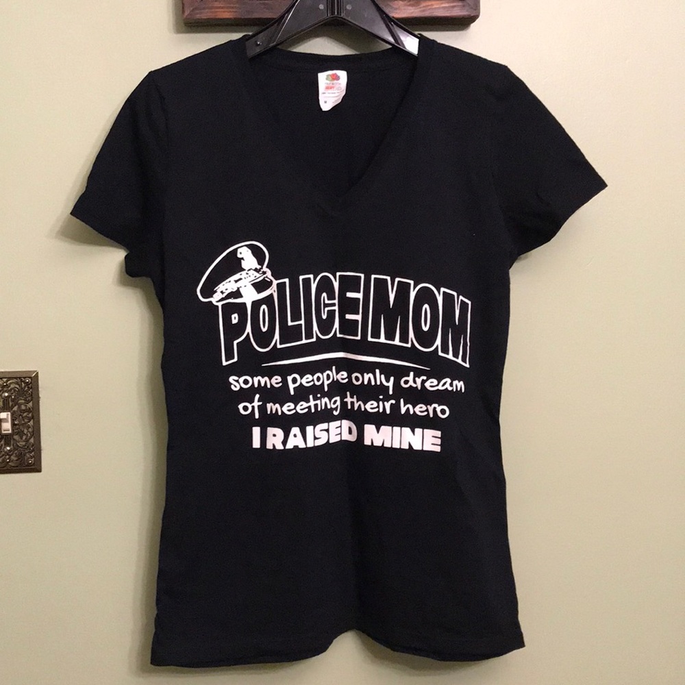Police mom tshirt